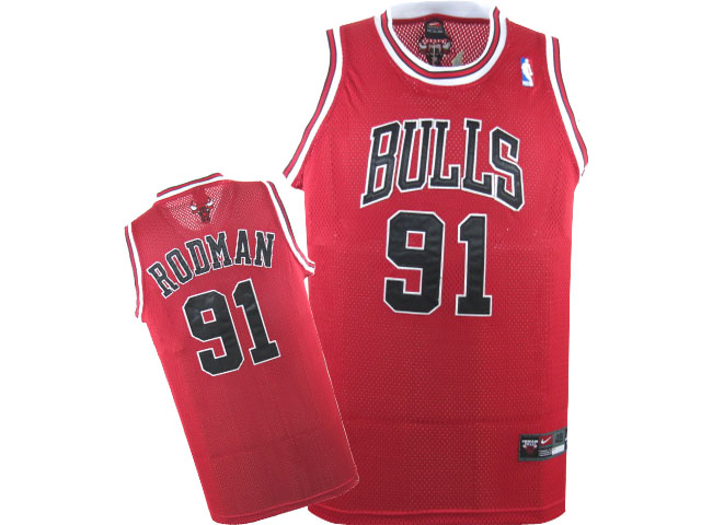 Chicago Bulls Dennis Rodman Swingman Road Nike Jerseys